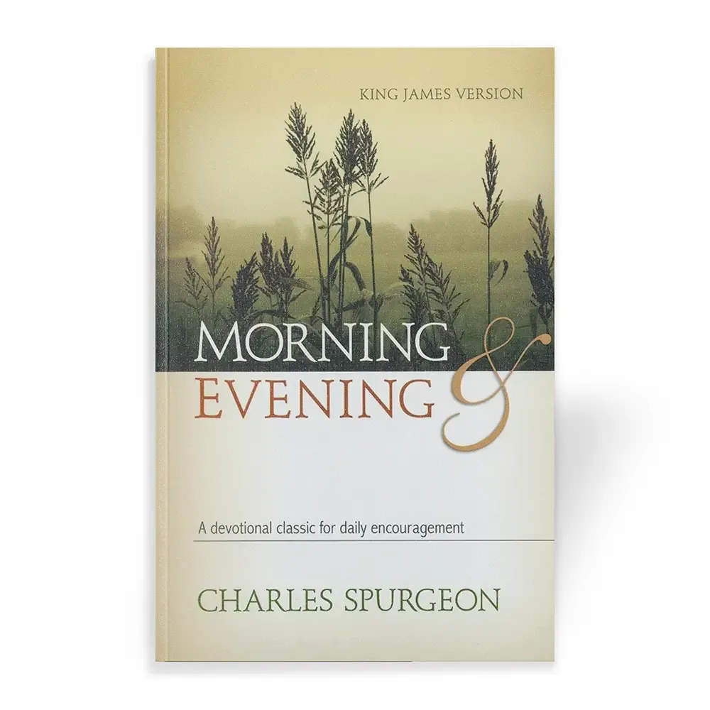 Morning and Evening by Charles Spurgeon book cover