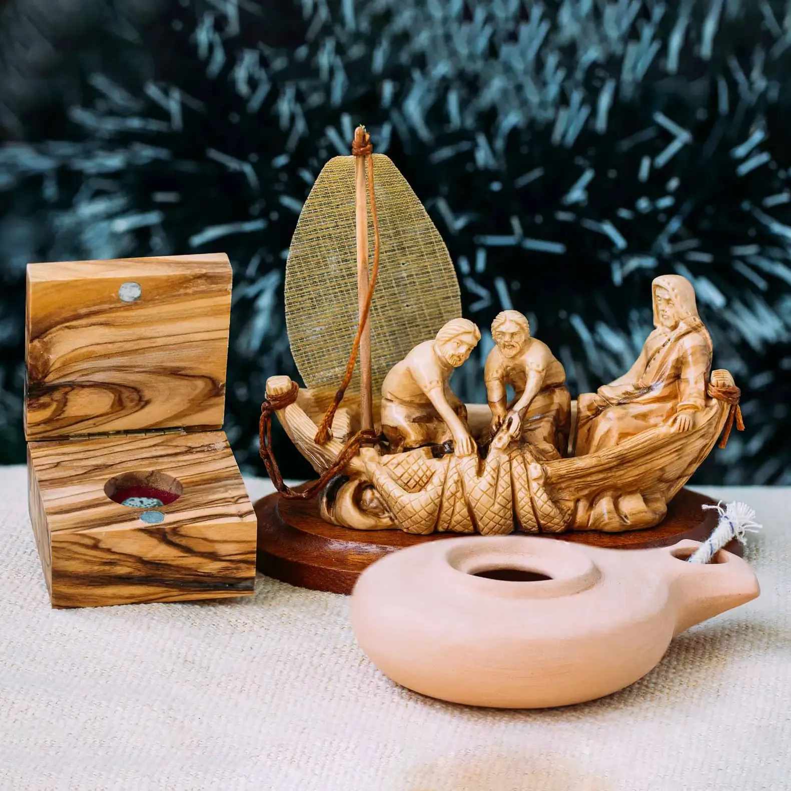 Jesus Boat Gift Set