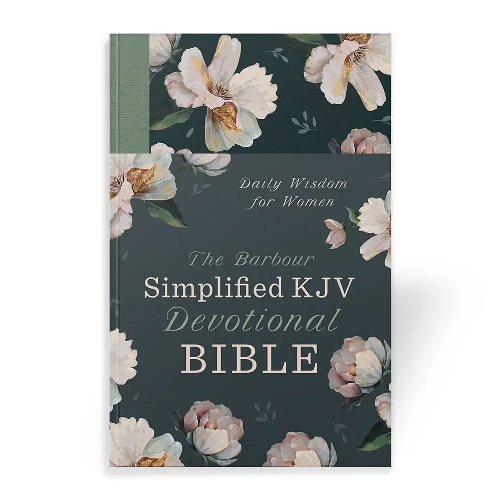 Barbour Simplified KJV Devotional Bible for Women cover