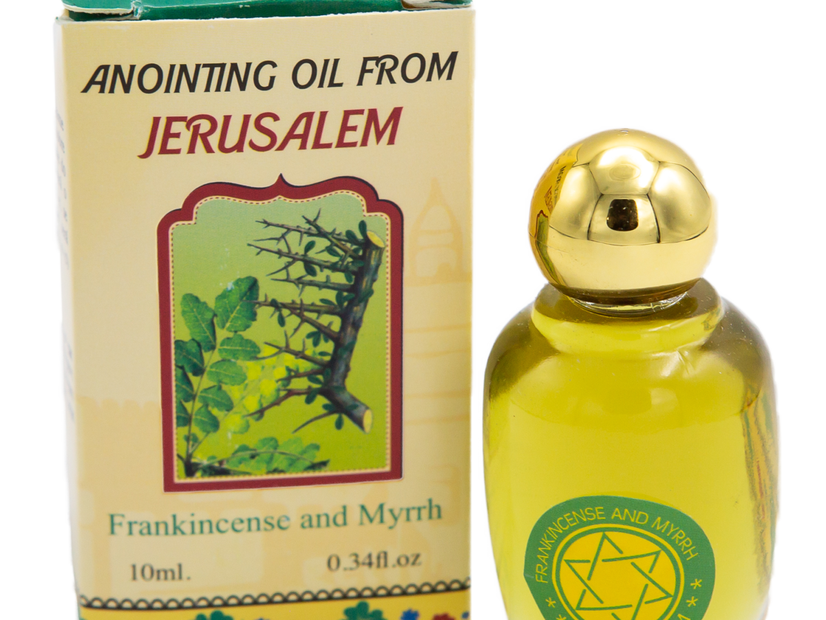 Frankincense and Myrrh Anointing Oil Blessing from Jerusalem 10ml