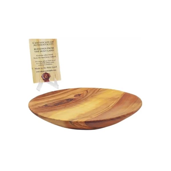 Olive Wood Serving Dish Gift from Israel