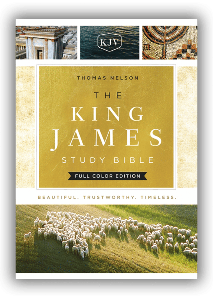 The King James Study Bible, Full-Color Edition - SWRC